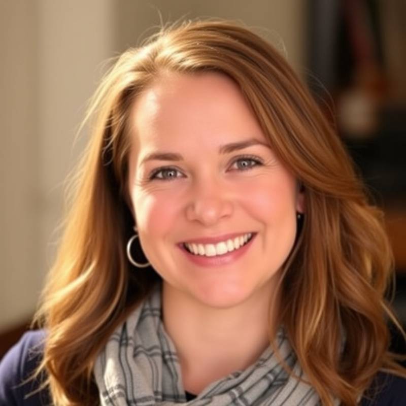 Retrato de Elena Ramírez, sonriendo amablemente, instructora principal de Actuación.